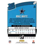 2018 Donruss  #335 Mike White