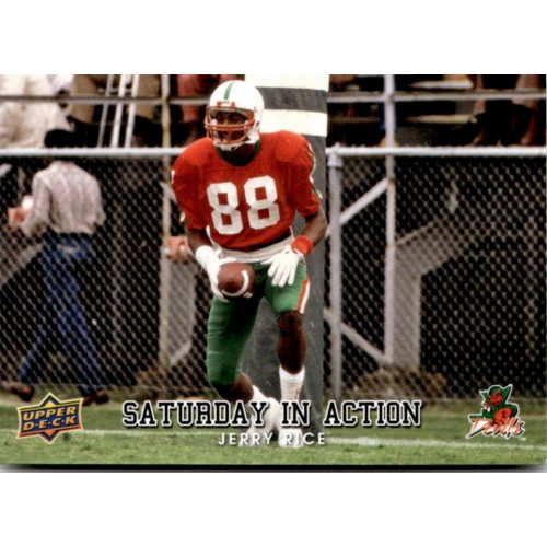 2011 Upper Deck Saturday in Action  #SIA-10 Jerry Rice