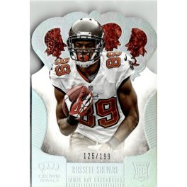   2013 Panini Crown Royale Silver Holofoil  #184 Russell Shepard 125/199