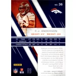 2016 Panini Absolute  #36 C.J. Anderson