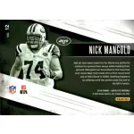 2016 Panini Absolute Unsung Heroes  #12 Nick Mangold