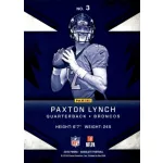 2016 Panini Absolute Rookie Roundup  #3 Paxton Lynch