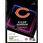 2022 Panini Elements Future Signs  #FS-KG Kyler Gordon 135/199