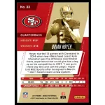 2017 Panini Absolute  #33 Brian Hoyer