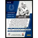 2017 Panini Absolute  #90 Andrew Luck