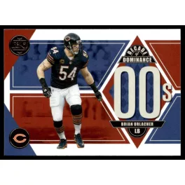   2022 Panini Legacy Decade of Dominance  #DD-11 Brian Urlacher