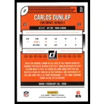 2018 Donruss  #62 Carlos Dunlap