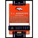 2017 Donruss  #5 C.J. Anderson
