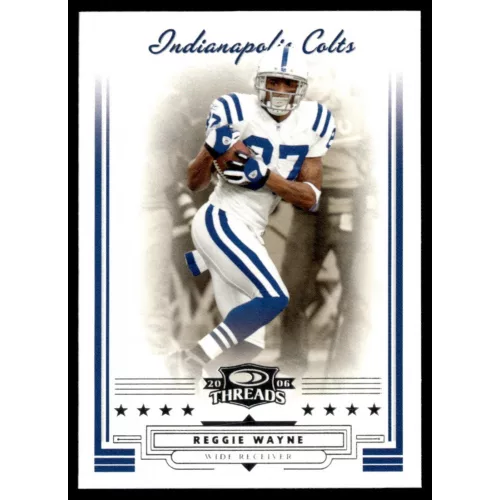 2006 Donruss Threads  #52 Reggie Wayne