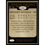 2016 SAGE HIT Premium Portrait  #PP19 DeForest Buckner