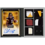 2020 Panini Playbook Rookie Locker Memorabilia Signatures Prime  #RSL-CC Chase Claypool 