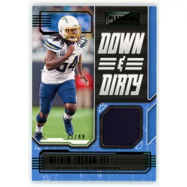   2020 Panini Playbook Down and Dirty Green  #DD-MI Melvin Ingram III 