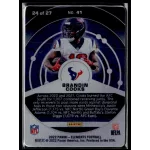 2022 Panini Elements Cobalt  #41 Brandin Cooks 