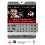 2014 Ultra  #42 Jean-Sebastien Giguere