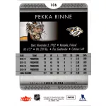2014 Ultra  #106 Pekka Rinne