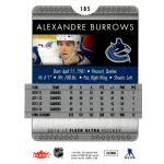 2014 Ultra  #185 Alexandre Burrows