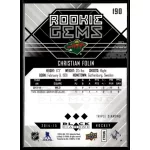 2014 Upper Deck Black Diamond Triple Diamond #190 Christian Folin