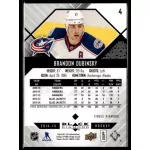 2014 Upper Deck Black Diamond Orange Single Diamond #4 Brandon Dubinsky