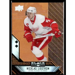   2014 Upper Deck Black Diamond Orange Double Diamond #144 Nicklas Lidstrom