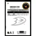 2014 O-Pee-Chee Platinum  #17 Emerson Etem