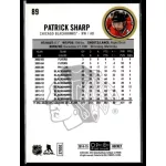 2014 O-Pee-Chee Platinum  #89 Patrick Sharp