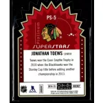 2014 O-Pee-Chee Platinum Superstars Die Cuts  #PS-5 Jonathan Toews