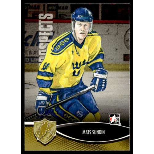 2012 In The Game Heroes and Prospects  #19 Mats Sundin 
