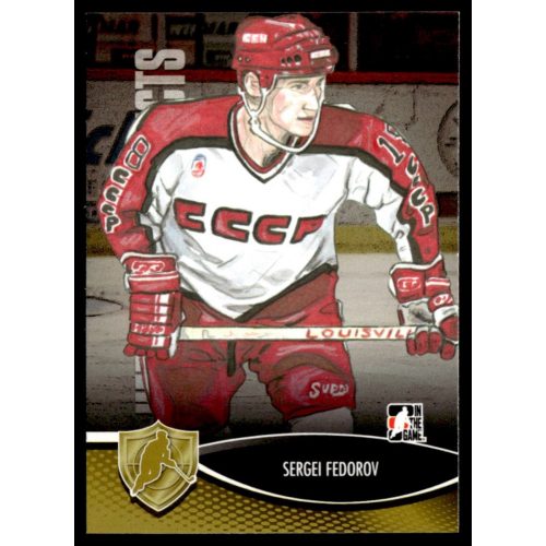 2012 In The Game Heroes and Prospects  #26 Sergei Fedorov 