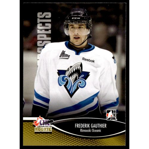 2012 In The Game Heroes and Prospects  #42 Frederik Gauthier 