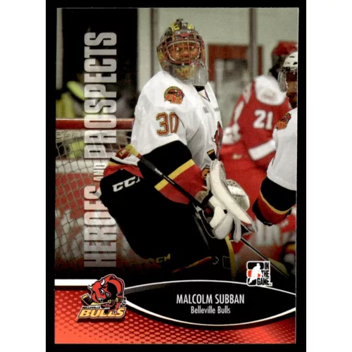 2012 In The Game Heroes and Prospects  #55 Malcolm Subban