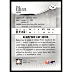 2012 In The Game Heroes and Prospects  #56 Dylan Blujus