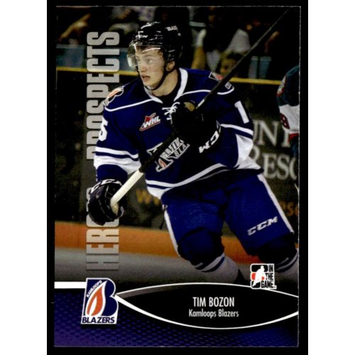 2012 In The Game Heroes and Prospects  #123 Tim Bozon 
