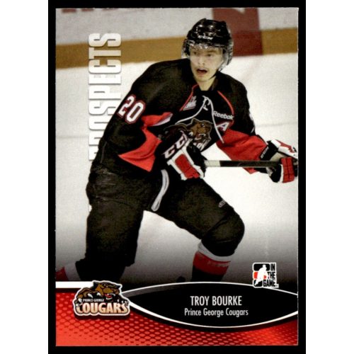 2012 In The Game Heroes and Prospects  #136 Troy Bourke 