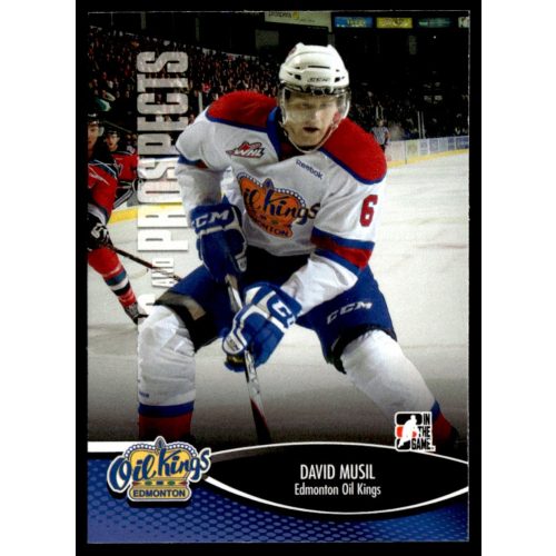 2012 In The Game Heroes and Prospects  #148 David Musil 
