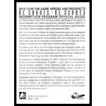 2012 In The Game Heroes and Prospects He Shoots He Scores Points #3