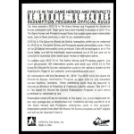 2012 In The Game Heroes and Prospects He Shoots He Scores Points #6