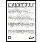 2012 In The Game Heroes and Prospects He Shoots He Scores Points #10