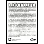 2012 In The Game Heroes and Prospects He Shoots He Scores Points #14 Mikhail Grigorenko