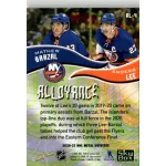 2020 Skybox Metal Universe Alloyance  #AL-4 Anders Lee/Mathew Barzal