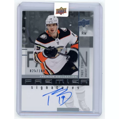 2021 Upper Deck Premier 20th Anniversary Autographs  #AA-TT Troy Terry 