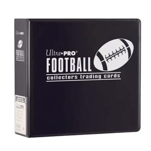 Ultra Pro 3" Black Football Album