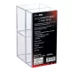 Ultra Pro two compartment card box for toploaders and magnetic holders