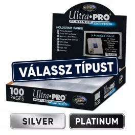 Ultra Pro 9 zsebes lapok (100db-os) - VÁLASSZ TÍPUST