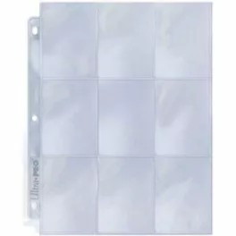 Ultra Pro 9-pocket pages (10 pages) - CHOOSE
