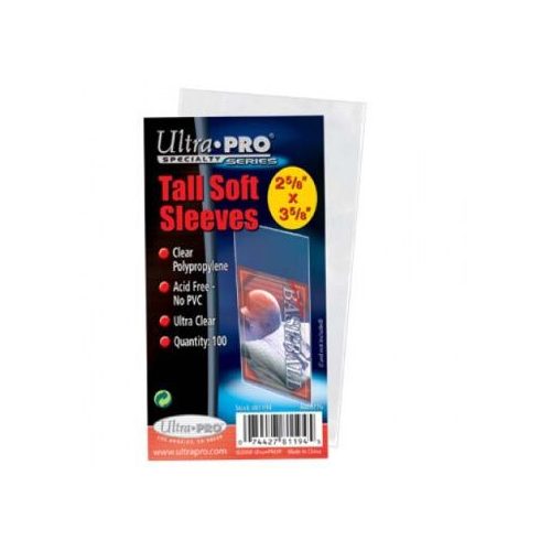 Ultra Pro Tall puha védőtok JAM SESSION kártyákhoz 2-1/2" X 4-3/4" (100db)
