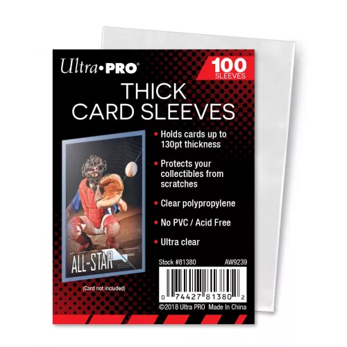 Ultra Pro sleeves for 130pt cards (100pcs)