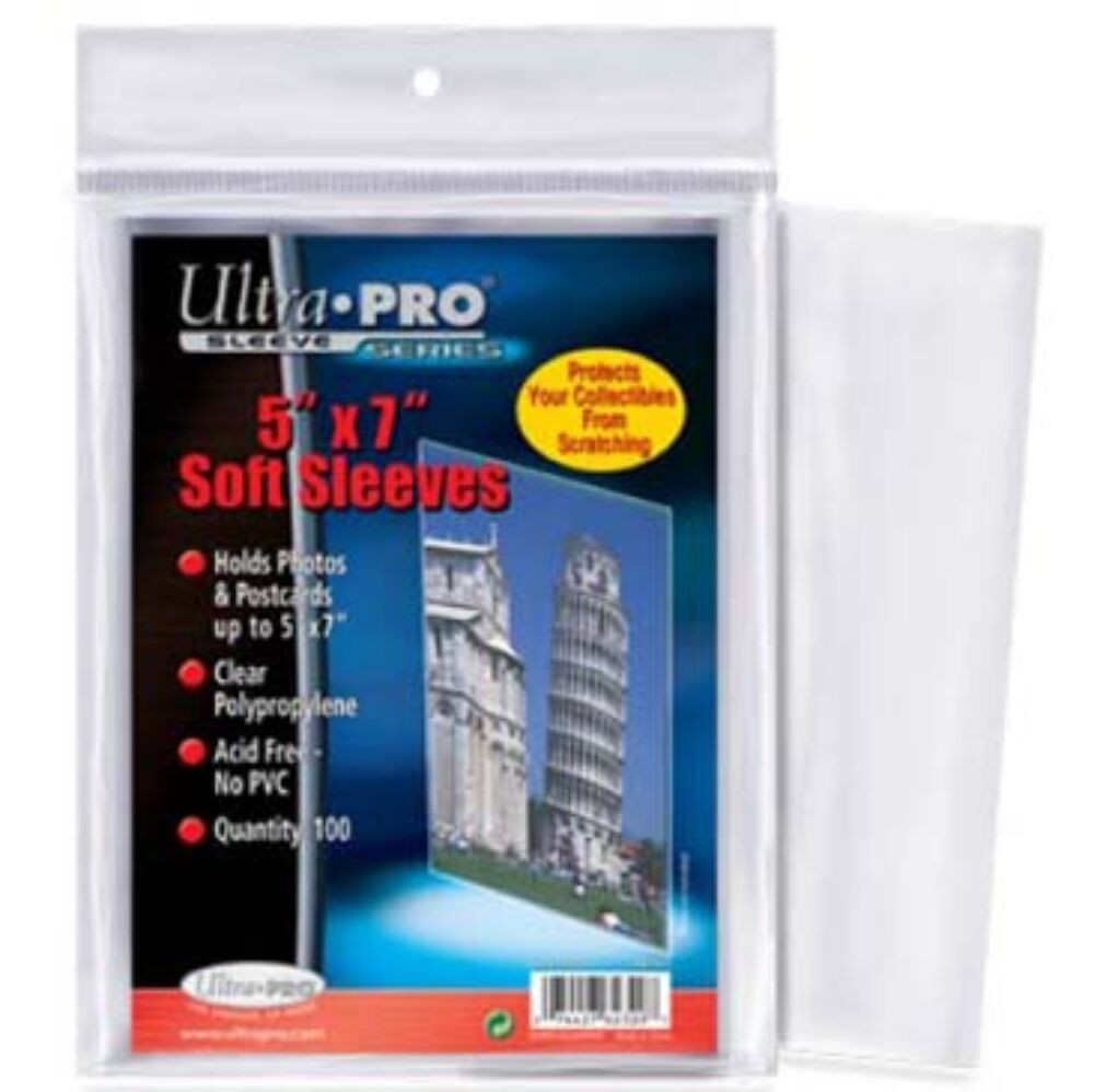 Ultra Pro sleeves for box Topper (5X7) (1 piece)
