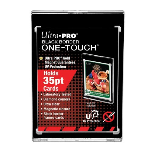 Ultra Pro UV One Touch mágneses tok 35pt - Fekete kerettel