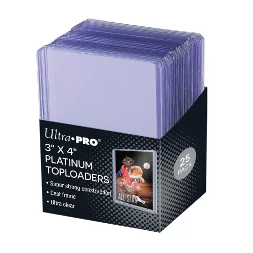 Ultra Pro Ultra Clear Platinum toploader 35pt (25db)