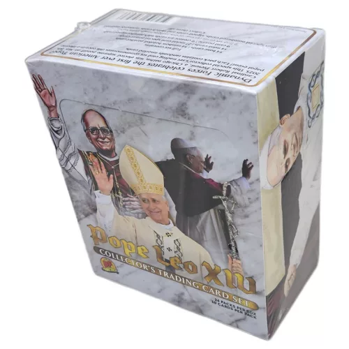 2025 Dynamic Forces Pope Leo XIV Collector's Trading Card Box
